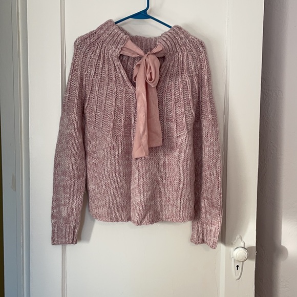 Anthropologie Moth tie back sweater - Picture 3 of 5